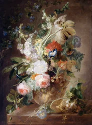 Vaso com flores